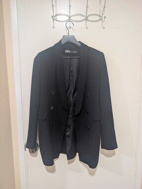 Zara Black Lightweight Blazer